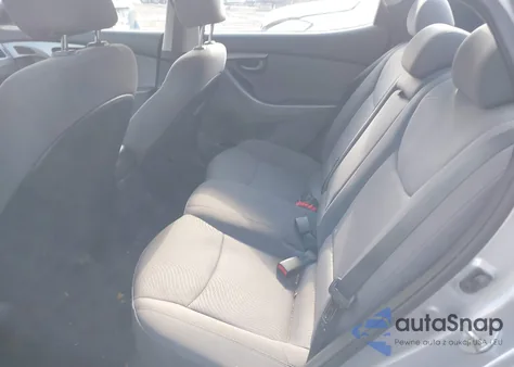 2016 Hyundai Elantra Se from USA, damaged, VIN 5NPDH4AEXGH717725